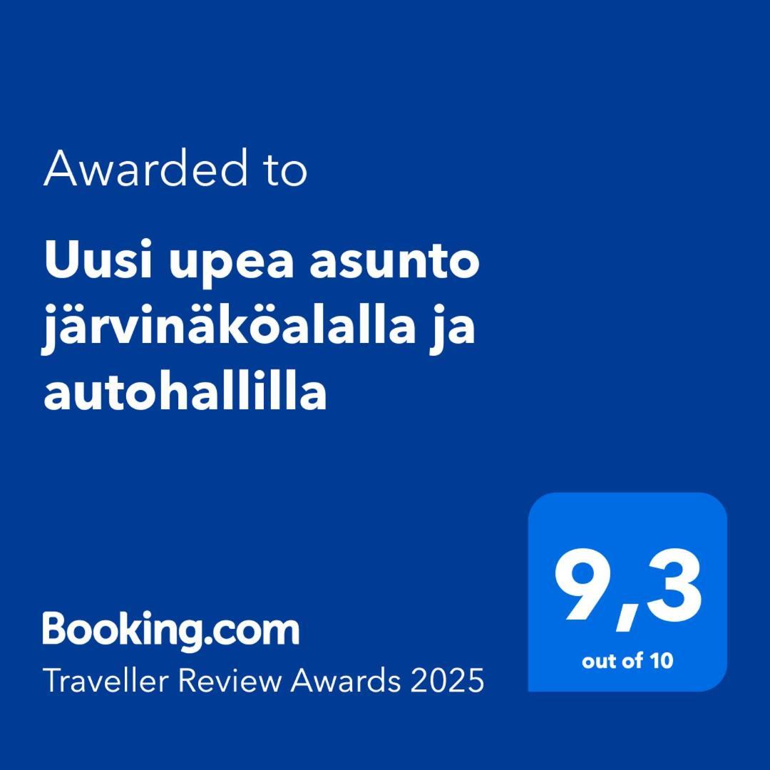 Uusi Upea Asunto Jaervinaekoealalla Ja Autohallilla Τάμπερε Εξωτερικό φωτογραφία